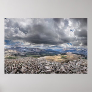 Tawny Point Panorama - John Muir Trail Poster