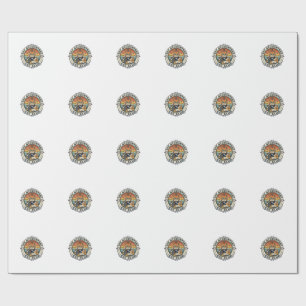 Tax Accountant Cat Cute Kitty Design - Tax Account Wrapping Paper