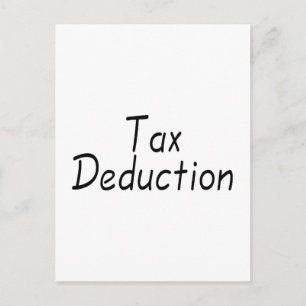 Tax Deduction Postcard