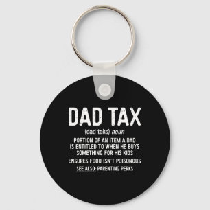 Tax Definition Father's Day Shirt Key Ring