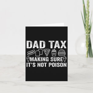 Tax Making Sure It's Not Poison 6 Card