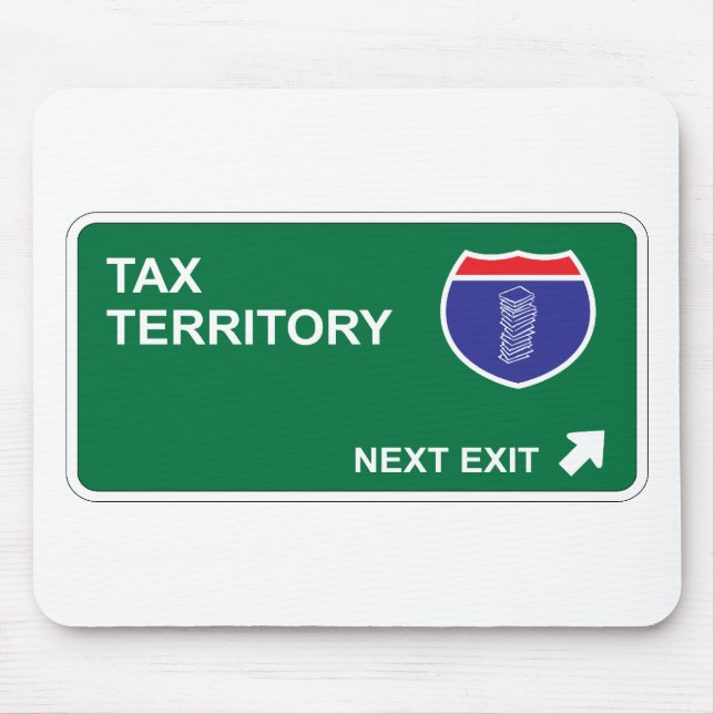 Tax Next Exit Mouse Pad (Front)
