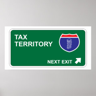 Tax Next Exit Poster