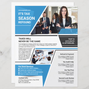 Tax Return Service Flyer Template