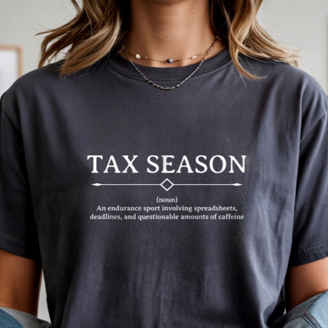 Tax Season Accountant Accounting Funny Tri-Blend Shirt (Creator Uploaded)