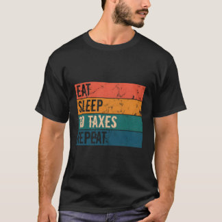 Tax Season Financial Accountancy Balance Sheet Acc T-Shirt