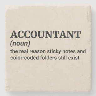 Tax Season Relief Stone Coaster