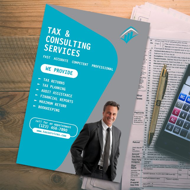 Tax Service Company Flyer (Creator Uploaded)