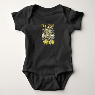 Tax The Rich Baby Bodysuit