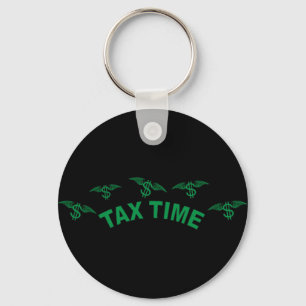 Tax Time Key Ring