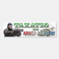 Taxation equals armed robbery