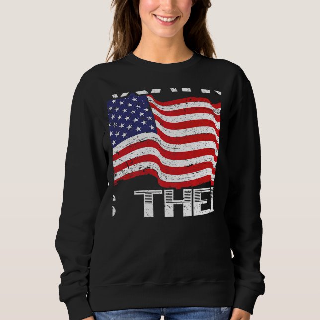 Taxation Is Theft American USA Flag Libertarian An Sweatshirt (Front)