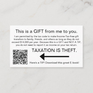 Taxation is Theft Cards