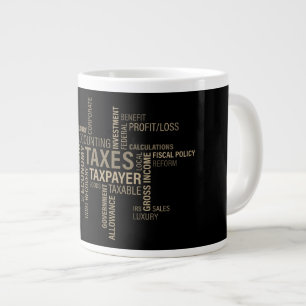 "Taxes" Jumbo Mug