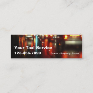 Taxi Business Cards