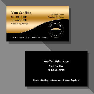Taxi Business Cards