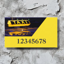 TAXI Business Cards