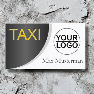 TAXI Business Cards with LOGO