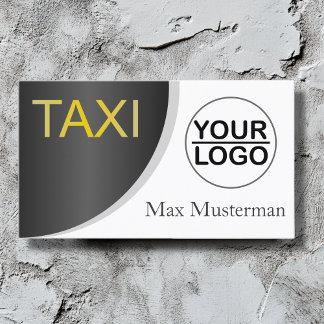 TAXI Business Cards with LOGO