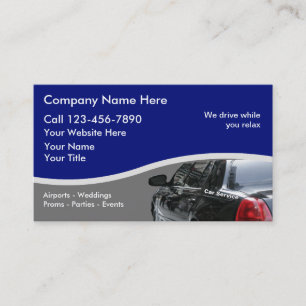 Taxi Cab Business Cards