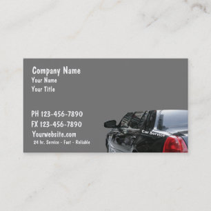 Taxi Cab Business Cards