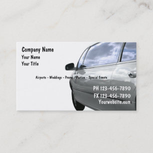 Taxi Cab Business Cards