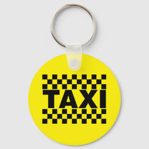 Taxi Cab Key Ring