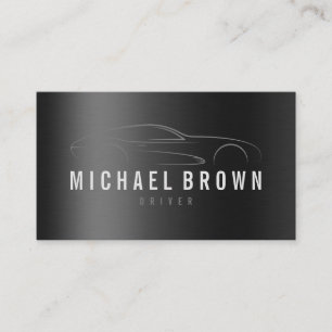 Taxi Cab Lux Car Driver Mobile Online Rent Business Card