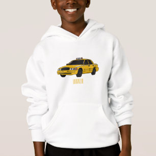 Taxi cartoon illustration