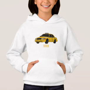 Taxi cartoon illustration