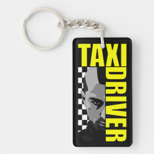 Taxi Driver Keychain