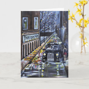 Taxi for Kate Painting by Alfred Fox Card