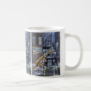 Taxi for Kate Painting by Alfred Fox Coffee Mug