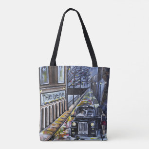 Taxi for Kate Painting by Alfred Fox Tote Bag
