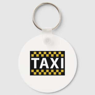Taxi Key Ring