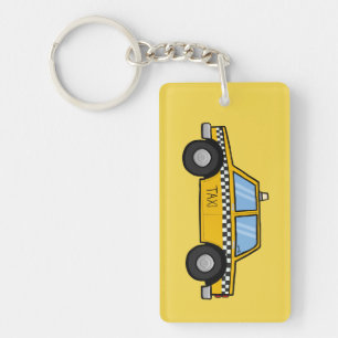 Taxi Key Ring
