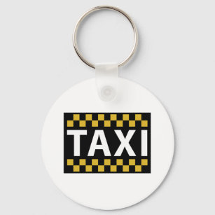 Taxi Key Ring