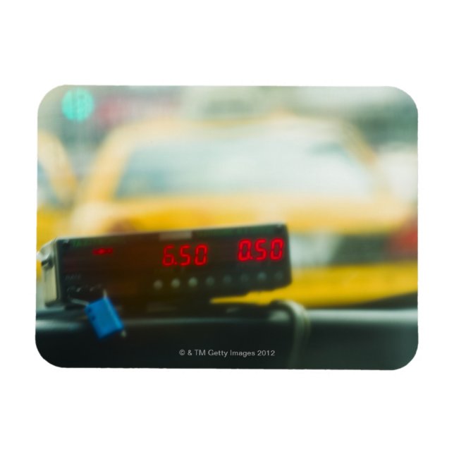 Taxi Metre Magnet (Horizontal)