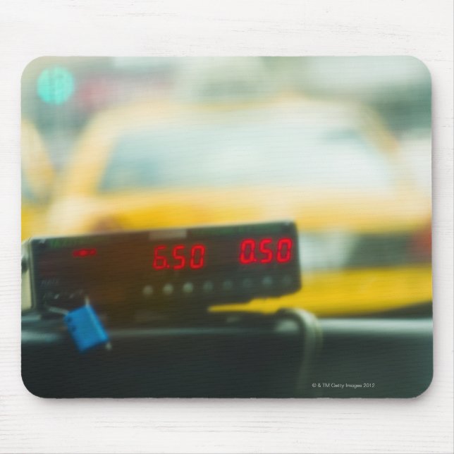 Taxi Metre Mouse Pad (Front)