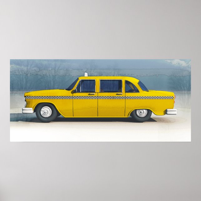Taxi nyc poster (Front)