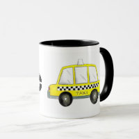 Taxi NYC Yellow New York City Chequered Cab Car
