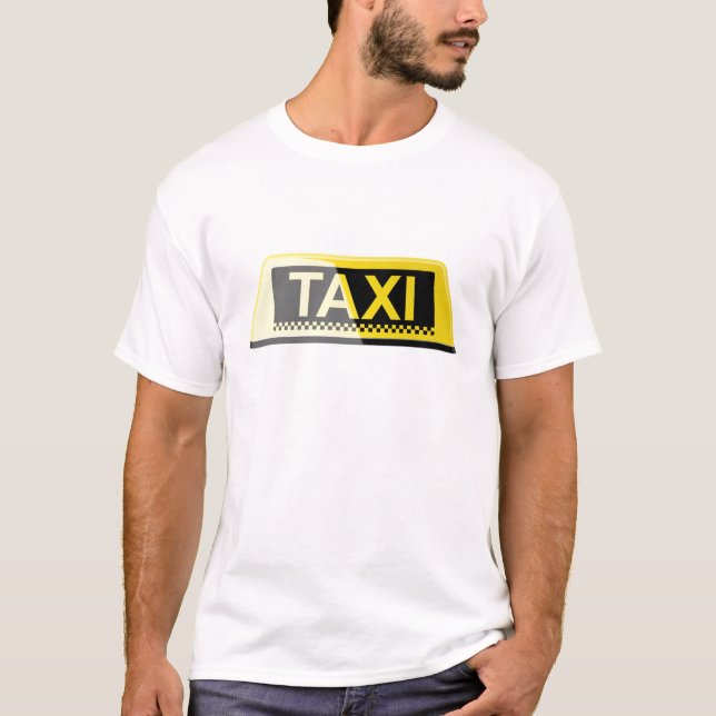 Taxi sign T-Shirt (Front)