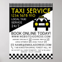 Taxi Station, Taxi Cab Firm Advertising