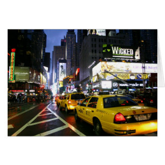 Taxis on Broadway