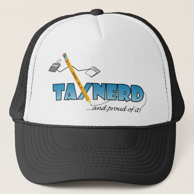 TaxNerd Trucker Hat (Front)