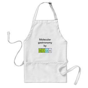 Taylah periodic table name apron