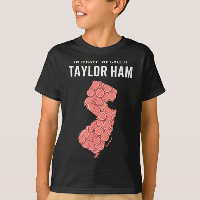 Taylor Ham Shirt - Nj Breakfast Staple Rk Roll Des (Front)