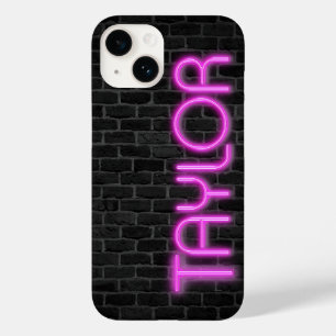 TAYLOR In PINK Neon Lights  Case-Mate iPhone 14 Case