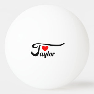 Taylor Ping Pong Ball