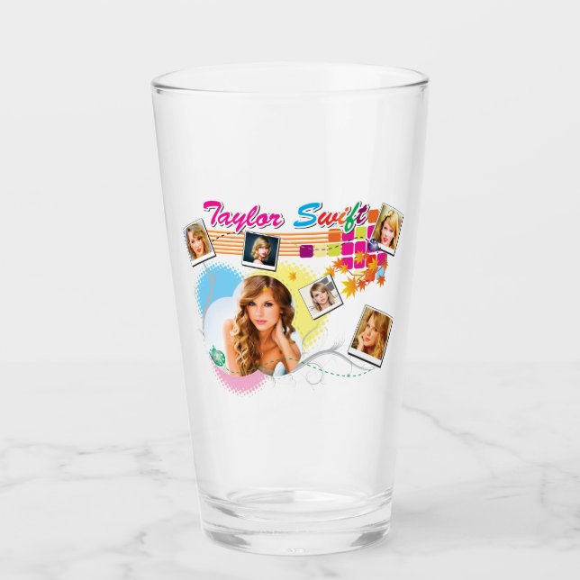 Taylor Swift Drinkware Glass (Front)